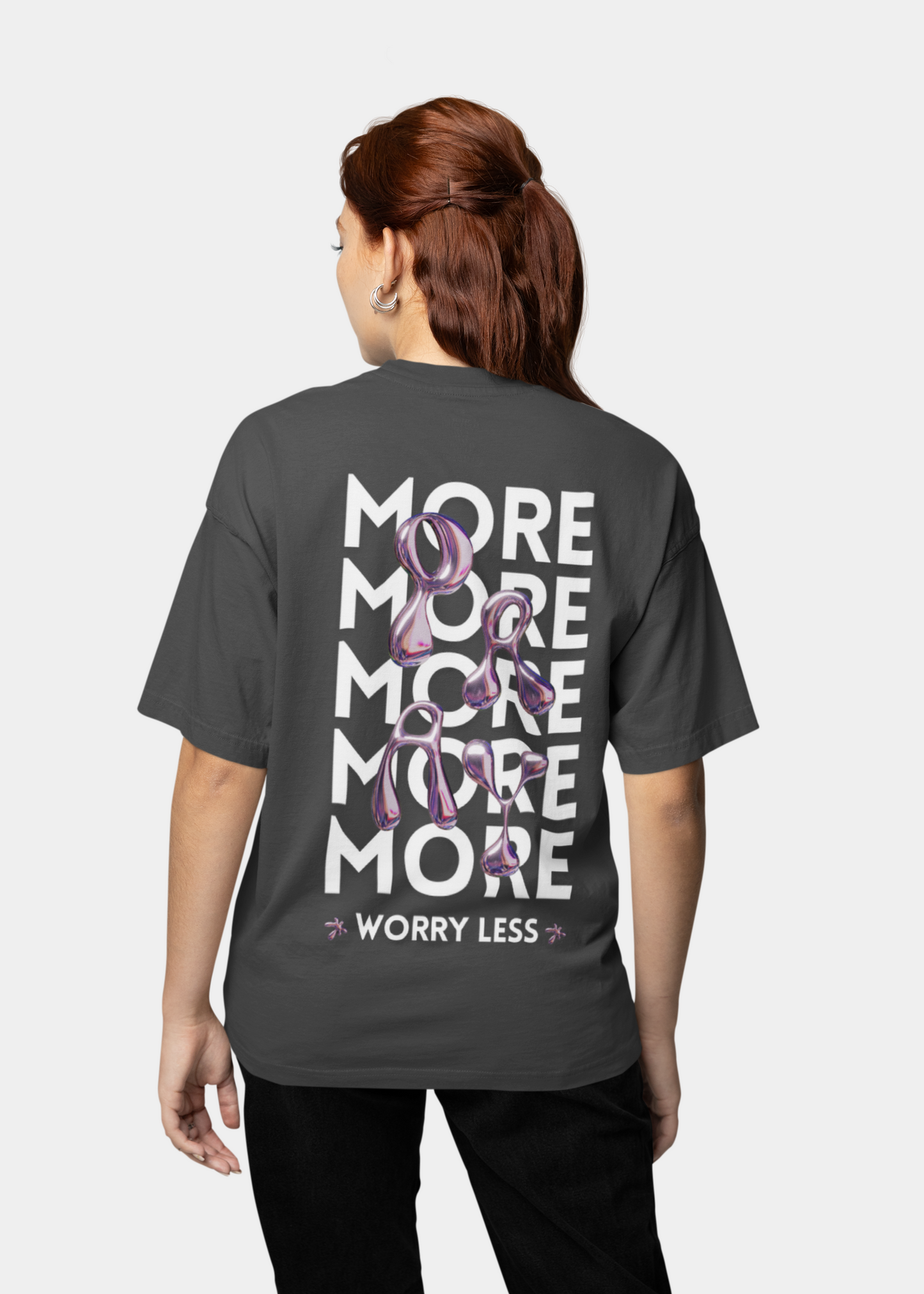 PRAY MORE, WORRY LESS TEE
